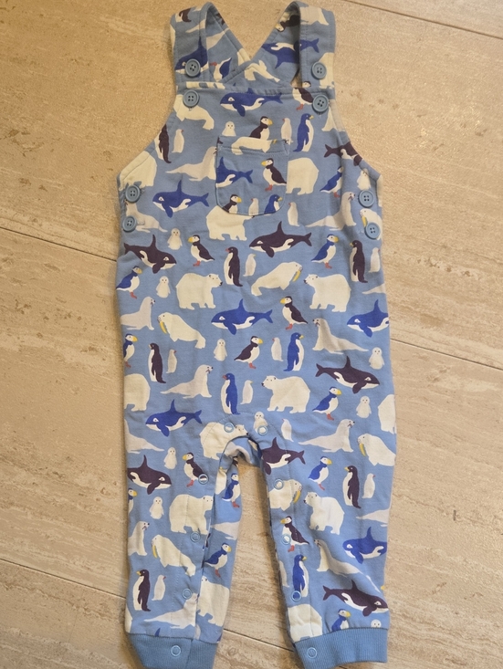 Baby Boden Other - Baby Boden Blue Arctic Animal Onesie Jumpsuit